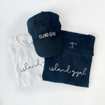 Load image into Gallery viewer, Island Gyal Simple Tee and Hat Gift Set
