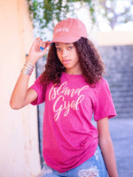 Load image into Gallery viewer, Island Gyal Script Tee
