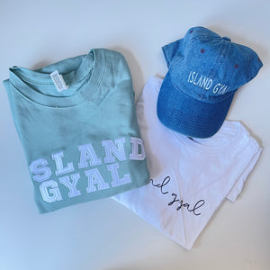 Island Gyal Sweatshirt, Tee and Hat Gift Set